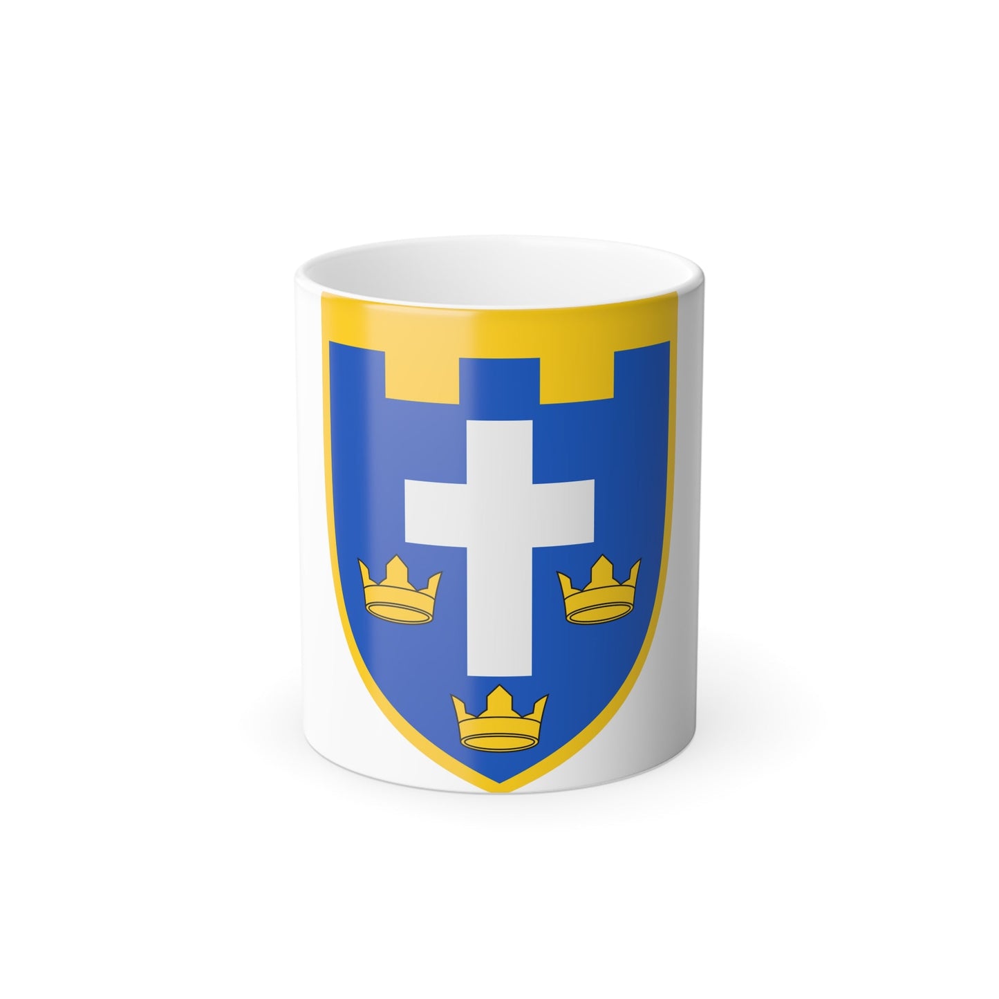 124th Detached Territorial Defense Brigade (Ukraine) Color Changing Mug 11oz-11oz-The Sticker Space