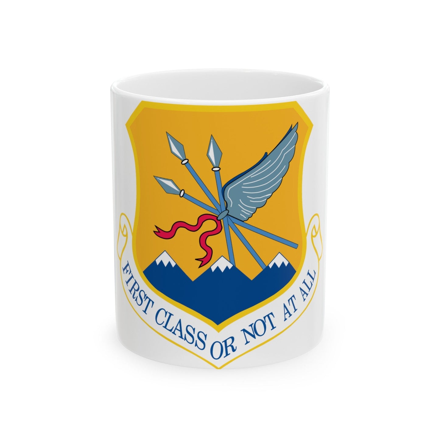 124th Fighter Wing (U.S. Air Force) White Coffee Mug-11oz-The Sticker Space