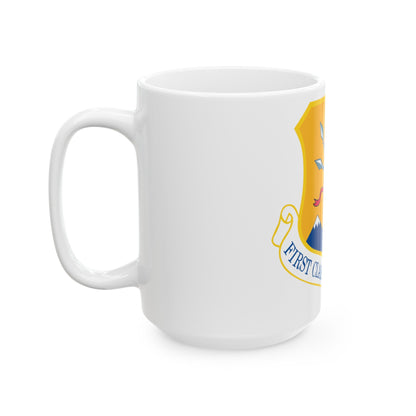 124th Fighter Wing (U.S. Air Force) White Coffee Mug-The Sticker Space