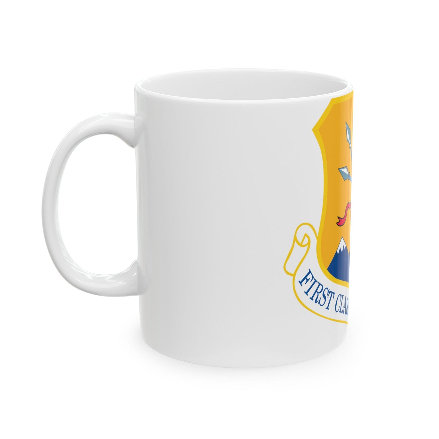 124th Fighter Wing (U.S. Air Force) White Coffee Mug-The Sticker Space