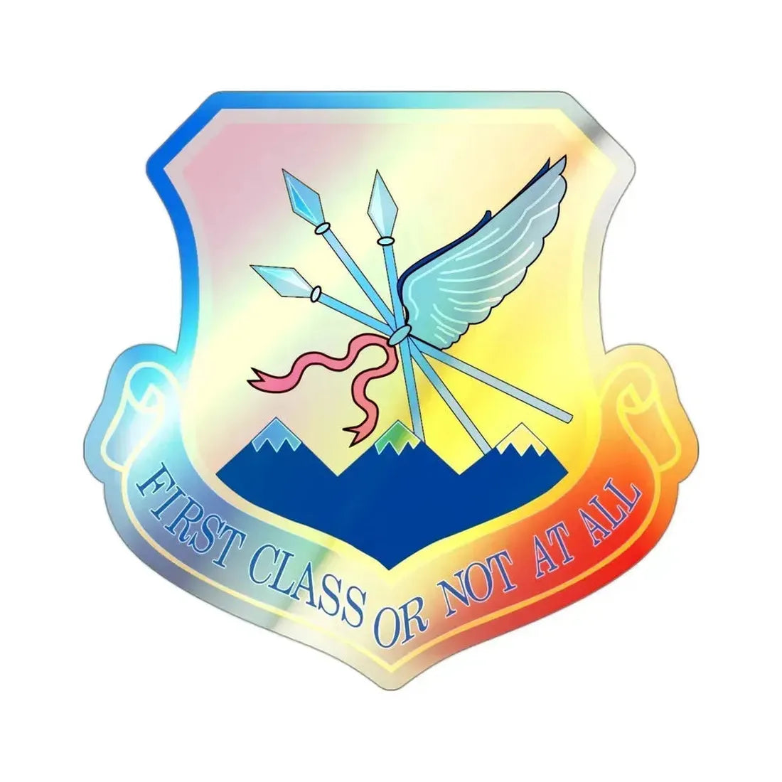 124th Fighter Wing (U.S. Air Force) Holographic STICKER Die-Cut Vinyl Decal - The Sticker Space