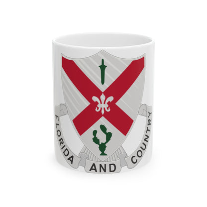 124th Infantry Regiment (U.S. Army) White Coffee Mug-11oz-The Sticker Space