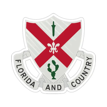 124th Infantry Regiment (U.S. Army) STICKER Vinyl Die-Cut Decal 2 Inch - The Sticker Space