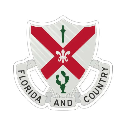 124th Infantry Regiment (U.S. Army) STICKER Vinyl Die-Cut Decal 4 Inch - The Sticker Space