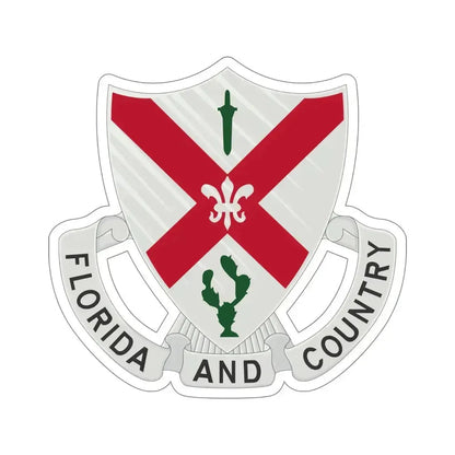 124th Infantry Regiment (U.S. Army) STICKER Vinyl Die-Cut Decal 6 Inch - The Sticker Space
