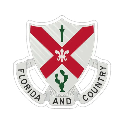 124th Infantry Regiment (U.S. Army) STICKER Vinyl Die-Cut Decal - The Sticker Space