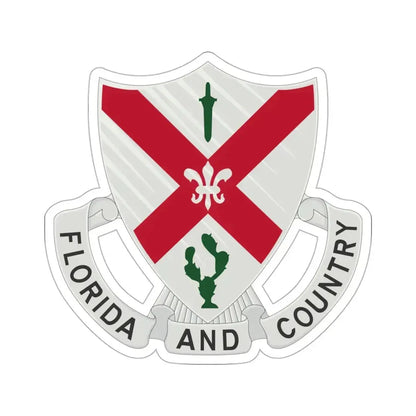 124th Infantry Regiment (U.S. Army) STICKER Vinyl Die-Cut Decal - The Sticker Space