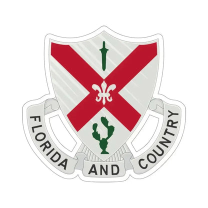 124th Infantry Regiment (U.S. Army) STICKER Vinyl Die-Cut Decal - The Sticker Space