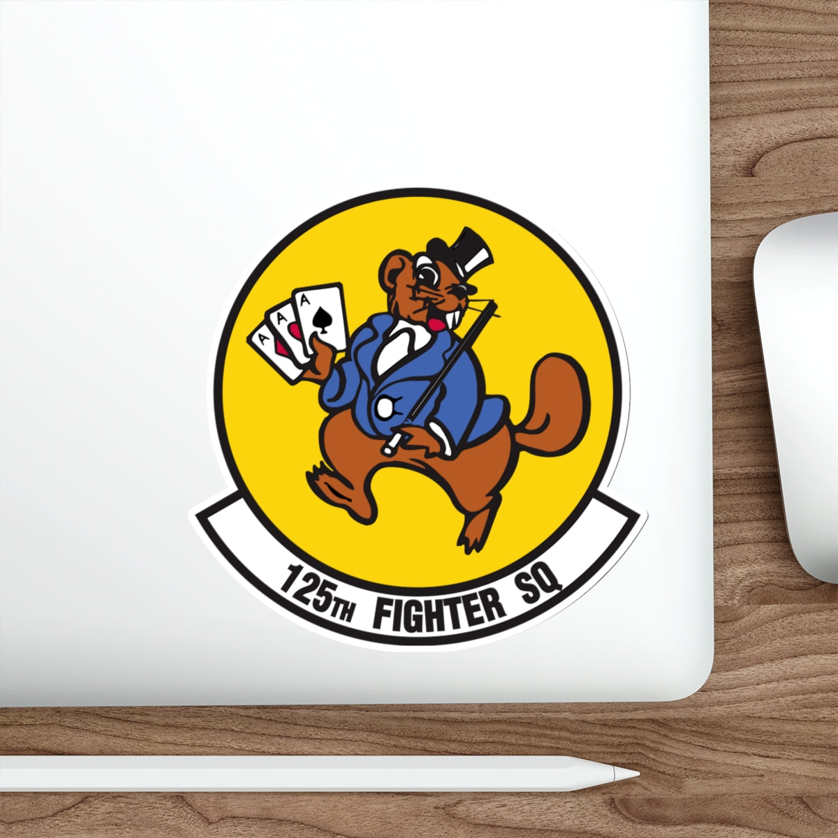 125 Fighter Squadron (U.S. Air Force) STICKER Vinyl Die-Cut Decal-The Sticker Space