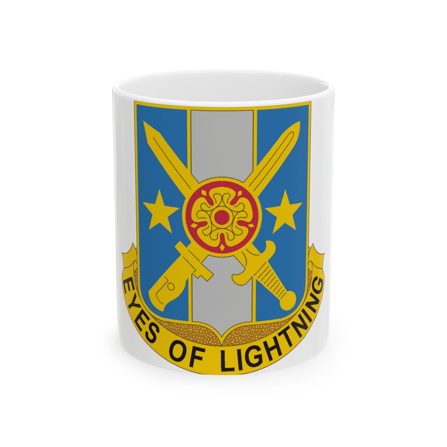 125 Military Intelligence Battalion (U.S. Army) White Coffee Mug-11oz-The Sticker Space