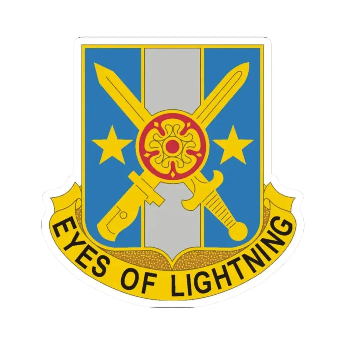 125 Military Intelligence Battalion (U.S. Army) STICKER Vinyl Kiss-Cut Decal 2 Inch White - The Sticker Space