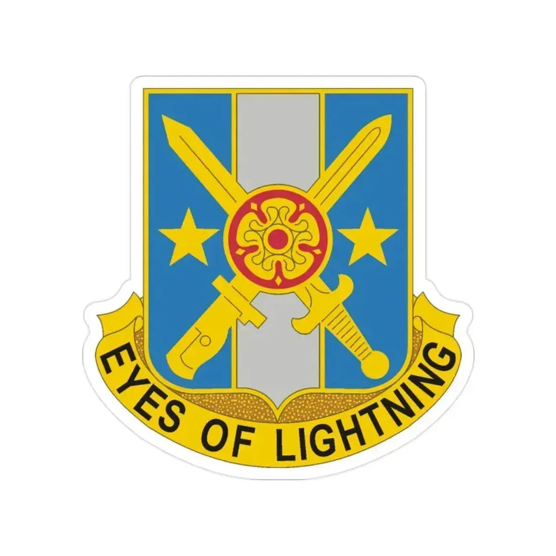 125 Military Intelligence Battalion (U.S. Army) Transparent STICKER Die-Cut Vinyl Decal 2 Inch - The Sticker Space