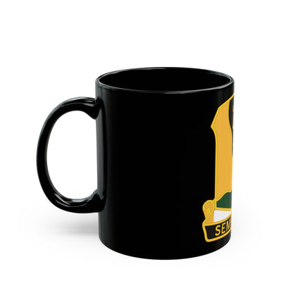 125 Military Police Battalion (U.S. Army) Black Coffee Mug-The Sticker Space