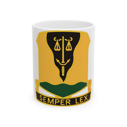 125 Military Police Battalion (U.S. Army) White Coffee Mug-11oz-The Sticker Space