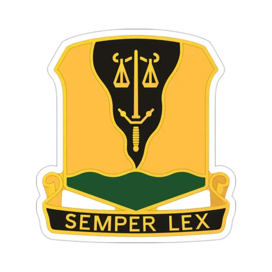 125 Military Police Battalion (U.S. Army) STICKER Vinyl Die-Cut Decal 2 Inch - The Sticker Space