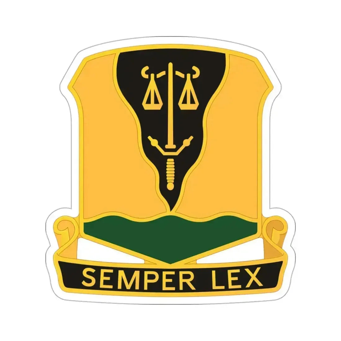 125 Military Police Battalion (U.S. Army) STICKER Vinyl Die-Cut Decal 3 Inch - The Sticker Space