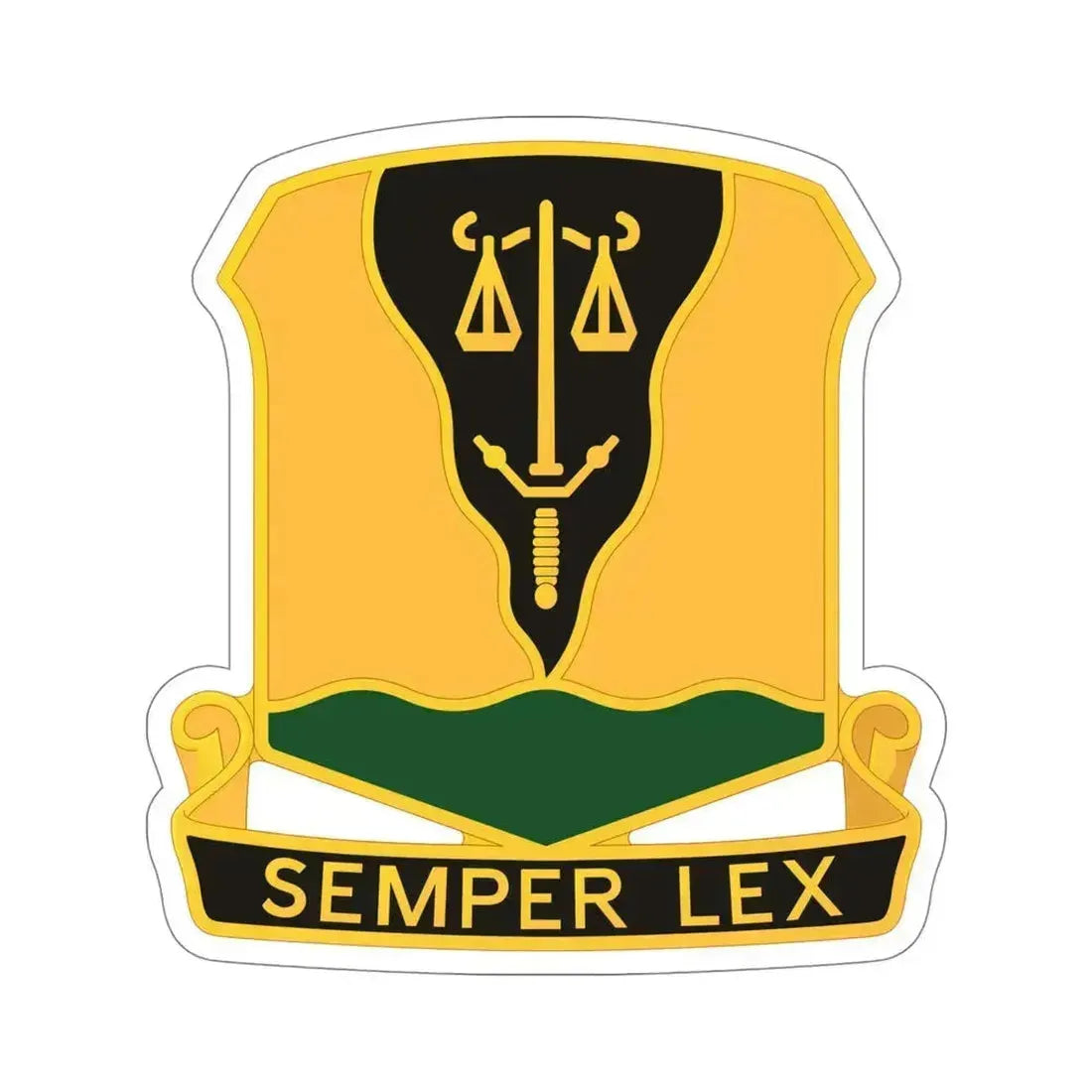 125 Military Police Battalion (U.S. Army) STICKER Vinyl Die-Cut Decal 5 Inch - The Sticker Space