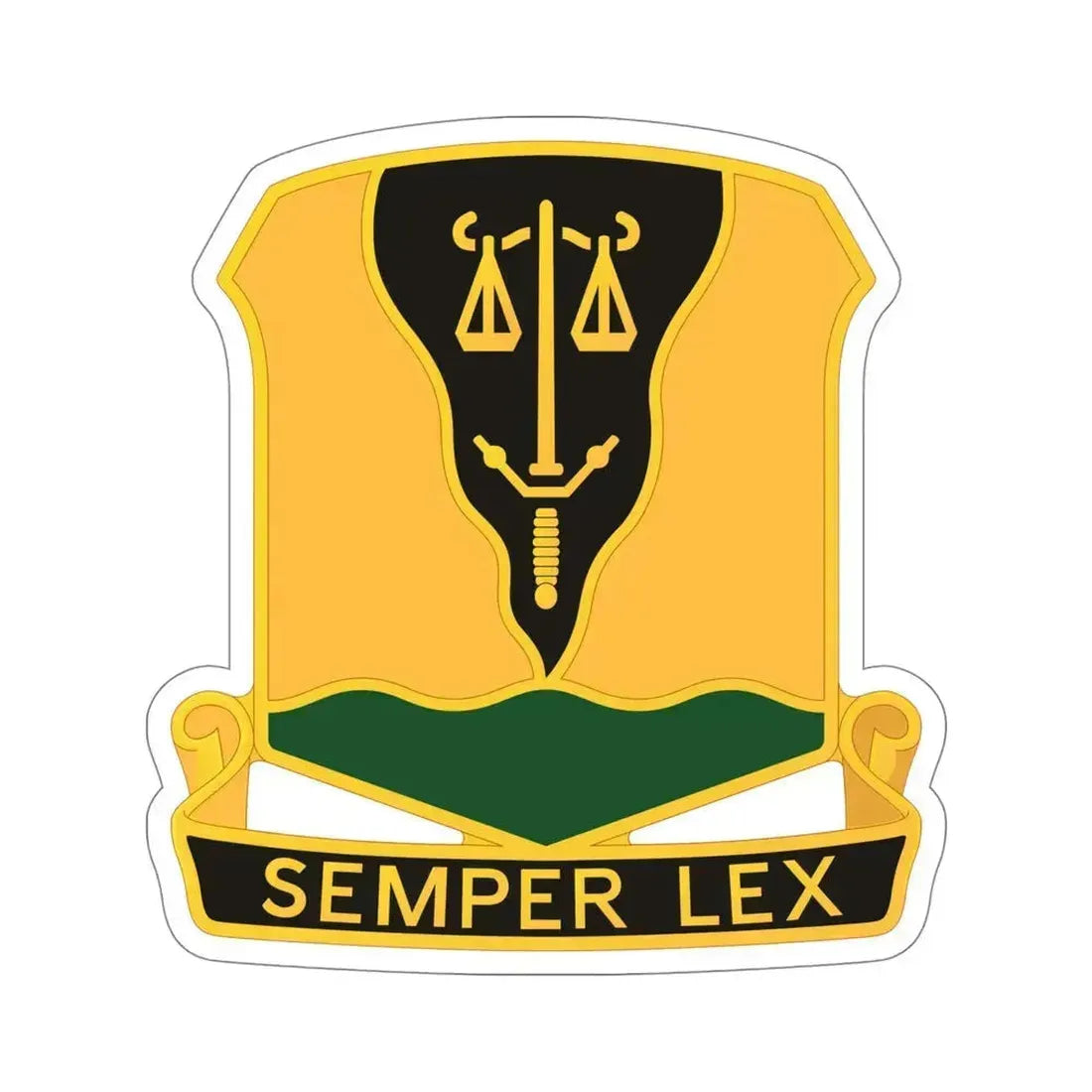 125 Military Police Battalion (U.S. Army) STICKER Vinyl Die-Cut Decal 5 Inch - The Sticker Space