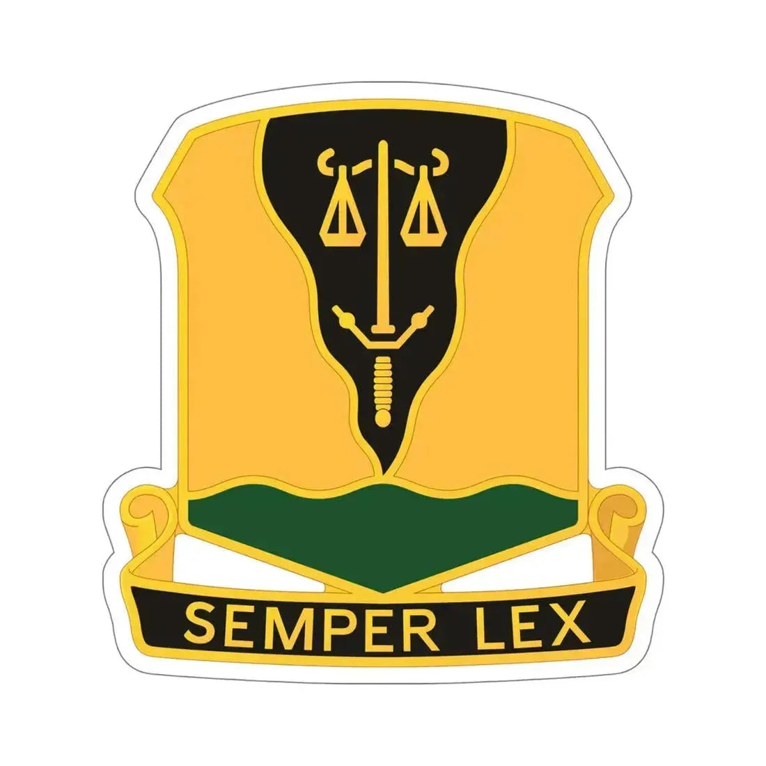 125 Military Police Battalion (U.S. Army) STICKER Vinyl Die-Cut Decal - The Sticker Space