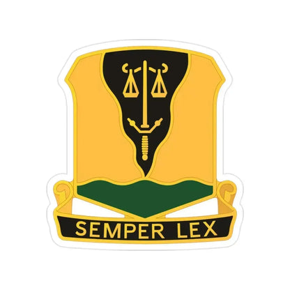 125 Military Police Battalion (U.S. Army) Transparent STICKER Die-Cut Vinyl Decal 2 Inch - The Sticker Space