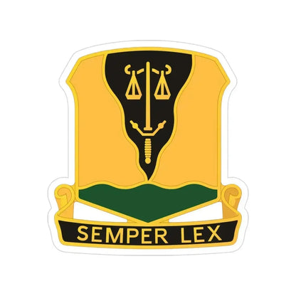 125 Military Police Battalion (U.S. Army) Transparent STICKER Die-Cut Vinyl Decal 3 Inch - The Sticker Space