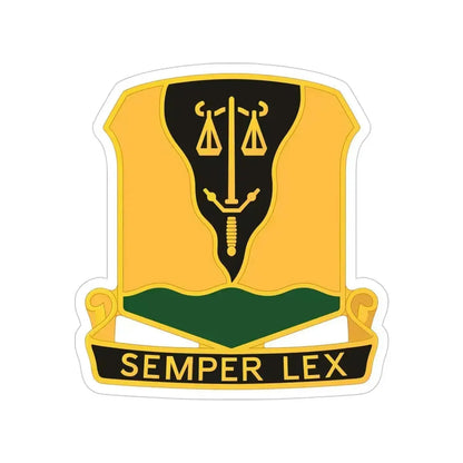 125 Military Police Battalion (U.S. Army) Transparent STICKER Die-Cut Vinyl Decal 5 Inch - The Sticker Space