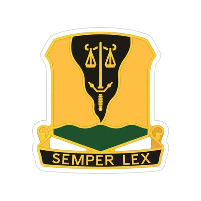 125 Military Police Battalion (U.S. Army) Transparent STICKER Die-Cut Vinyl Decal 6 Inch - The Sticker Space