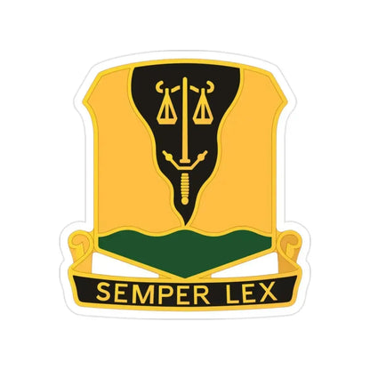 125 Military Police Battalion (U.S. Army) Transparent STICKER Die-Cut Vinyl Decal - The Sticker Space