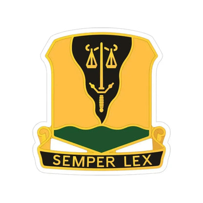 125 Military Police Battalion (U.S. Army) Transparent STICKER Die-Cut Vinyl Decal - The Sticker Space