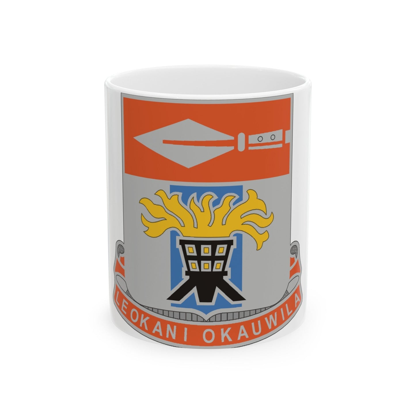 125 Signal Battalion (U.S. Army) White Coffee Mug-11oz-The Sticker Space