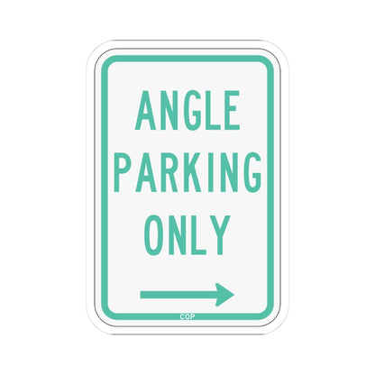 PBOT Road sign P4620R (Oregon) (Road Sign) STICKER Vinyl Kiss-Cut Decal