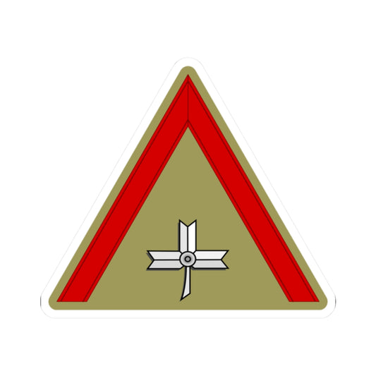 Croatia HOS OR 3 (Croatia) (Military Rank) STICKER Vinyl Kiss-Cut Decal