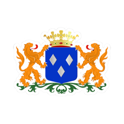Almelo wapen (Netherlands) (Coat of Arms) STICKER Vinyl Kiss-Cut Decal