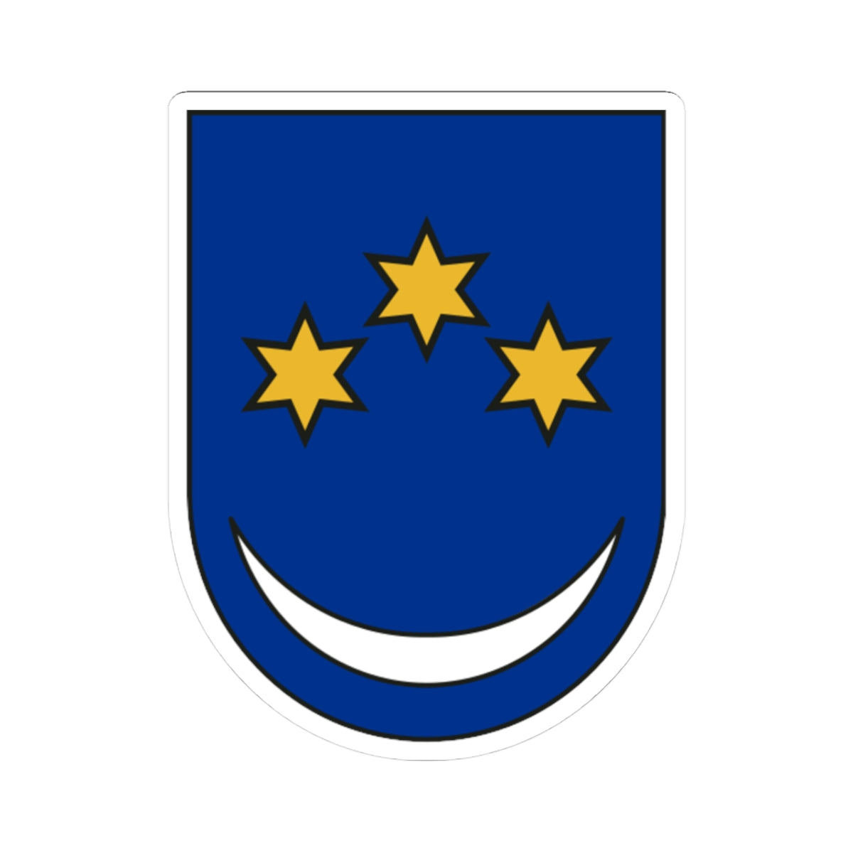 Arms of Illyrian Slovenia (Slovenia) (Coat of Arms) STICKER Vinyl Kiss-Cut Decal