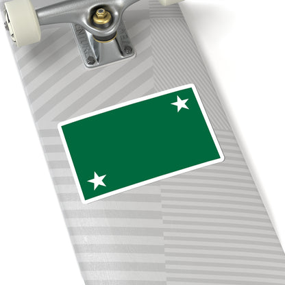 Flag of Togo 1958-1960 (Togo) STICKER Vinyl Kiss-Cut Decal