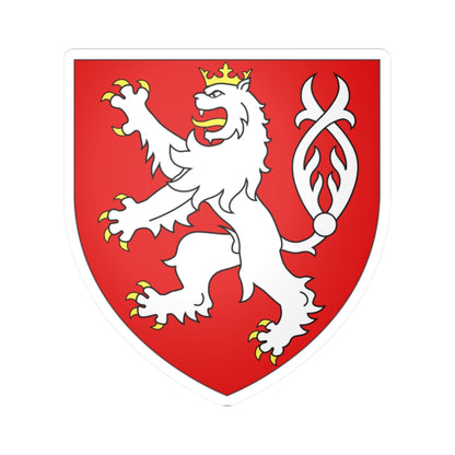 Blason Bo Bohême (Czech Republic) (Coat of Arms) STICKER Vinyl Kiss-Cut Decal