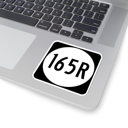 PR tertiary 165R (Puerto Rico) (Road Sign) STICKER Vinyl Kiss-Cut Decal