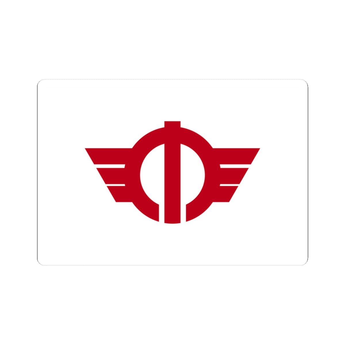 Flag of Minamiashigara Kanagawa (Japan) STICKER Vinyl Kiss-Cut Decal