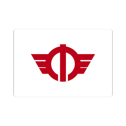 Flag of Minamiashigara Kanagawa (Japan) STICKER Vinyl Kiss-Cut Decal