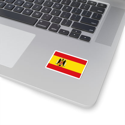 Flag of Spain 1938-1945 (Spain) STICKER Vinyl Kiss-Cut Decal