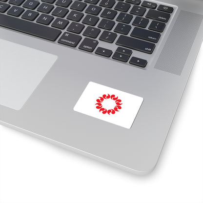 Flag of Saitama Prefecture (Japan) STICKER Vinyl Kiss-Cut Decal