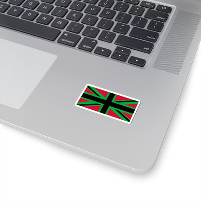 African Britain Flag (United Kingdom) STICKER Vinyl Kiss-Cut Decal