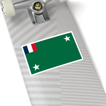 Flag of Togo 1957-1958 (France) STICKER Vinyl Kiss-Cut Decal