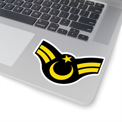 Army TUR OR 06b (Turkey) (Military Rank) STICKER Vinyl Kiss-Cut Decal