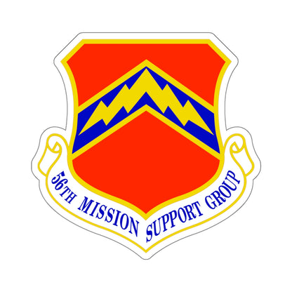 56th Mission Support Group (U.S. Air Force) STICKER Vinyl Kiss-Cut Decal-6 Inch-White-The Sticker Space