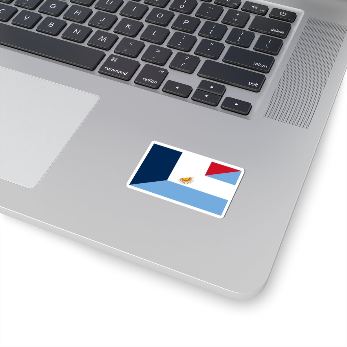 Flag of Argentina and France (France) STICKER Vinyl Kiss-Cut Decal