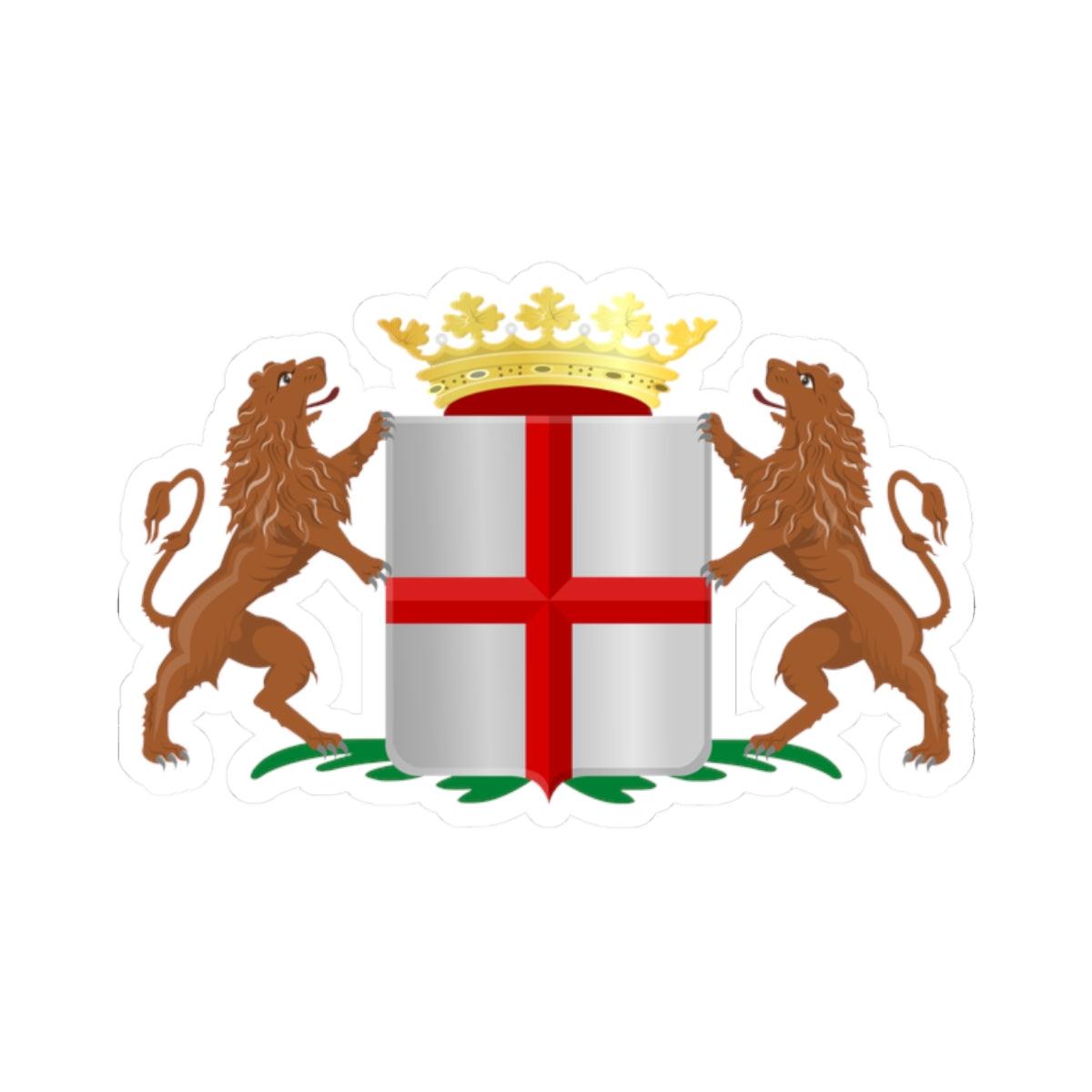 Amersfoort wapen HRvA (Netherlands) (Coat of Arms) STICKER Vinyl Kiss-Cut Decal