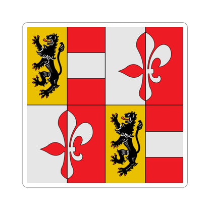 Flag of Mathieu Schiner (Switzerland) STICKER Vinyl Kiss-Cut Decal