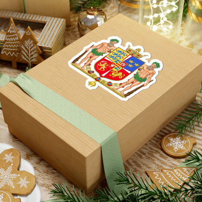 Armoiries Kristian II de Danmark (Denmark) (Coat of Arms) STICKER Vinyl Kiss-Cut Decal