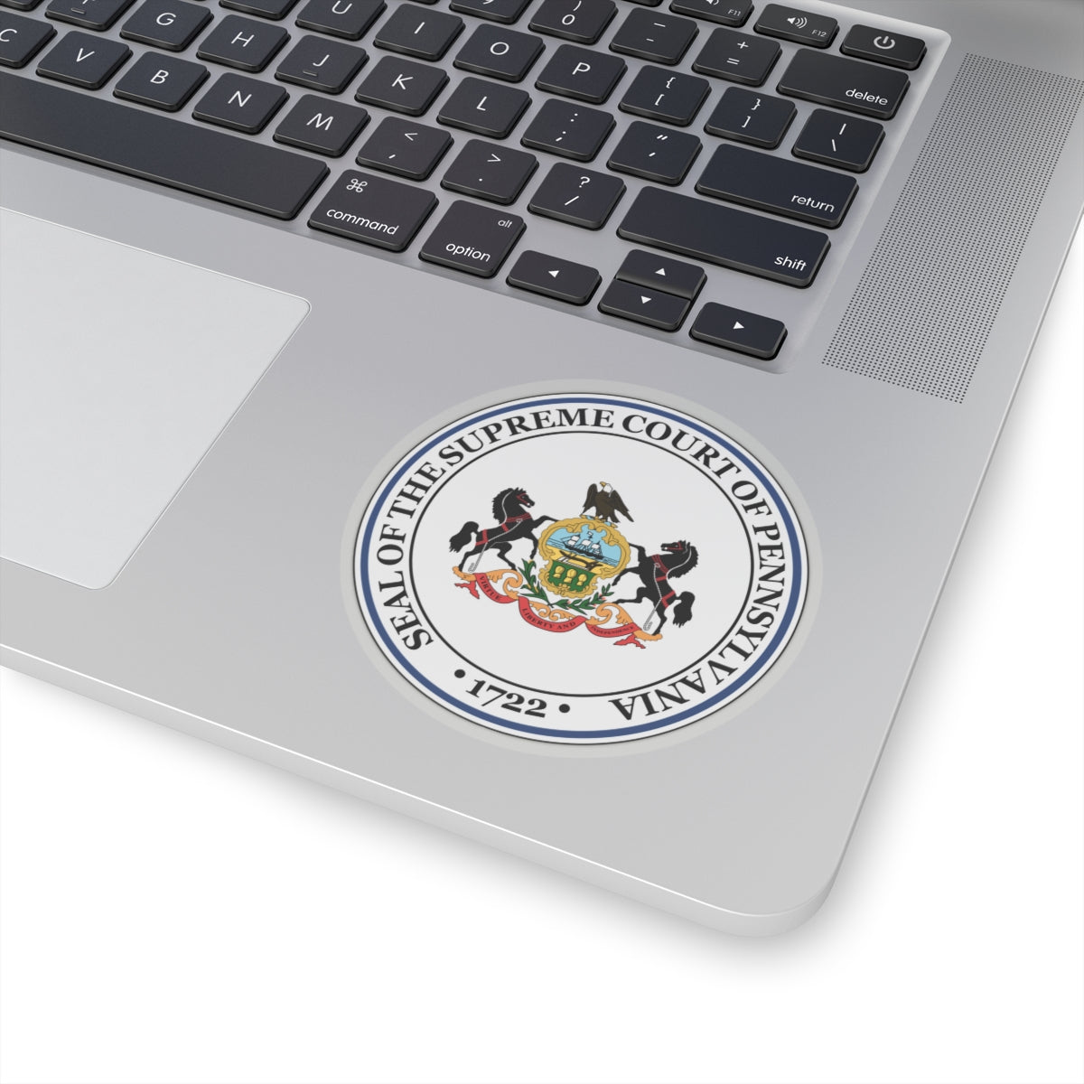 Seal of the Supreme Court of Pennsylvania - STICKER Vinyl Kiss-Cut Decal